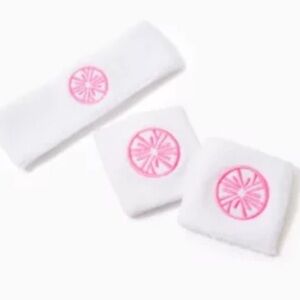 Lilly Pulitzer Wristband and Headband Set NWT